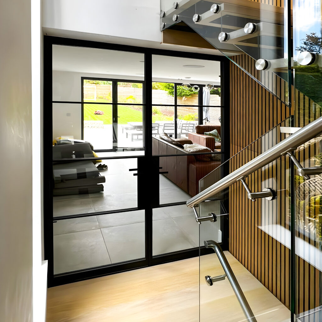 Installation of glazed fire doors